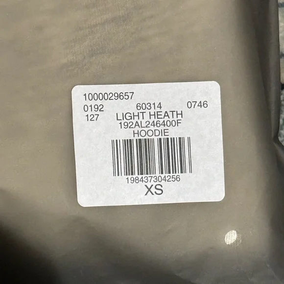 Essential Fear Of God Light Heather NBA Hoodie (XS) - Picture 6 of 12